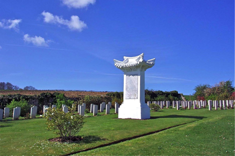 Chinese WW1 cemetery, France