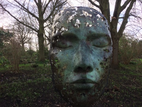 Kew Gardens Leaf Spirit sculpture