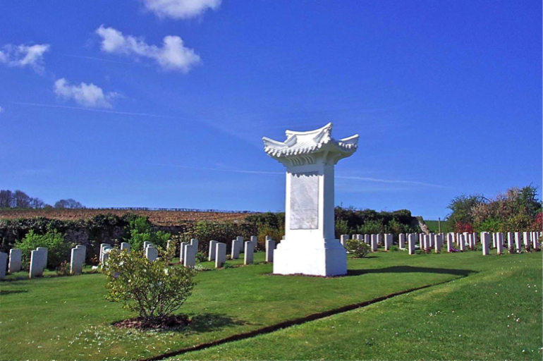 Chinese WW1 cemetery, France