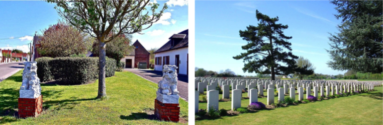 Chinese WW1 cemetery, France
