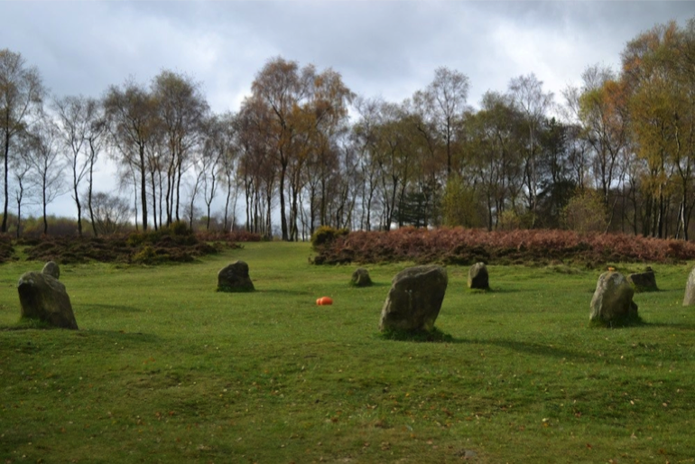 Nine Ladies Stone Circle Stanton Moor