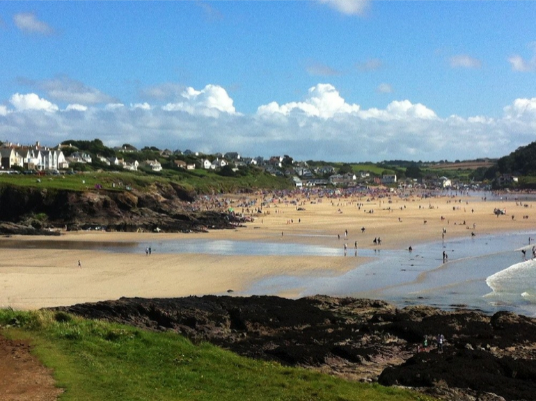 beach in cornwall