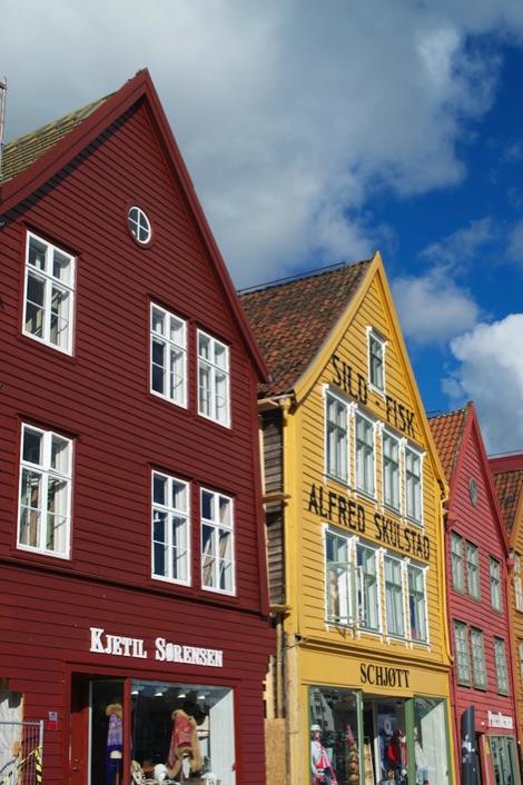 Bryggen houses